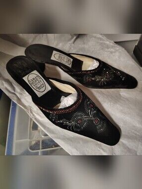 Emma Hope's Velvet Sequin Mule - NWOB 7/37